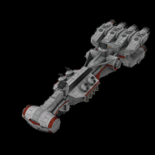 cr90 corbeta múltiple versiones juego astronave guerra Galaxias estrella guerras vehiculos 3d print model - Mito3D