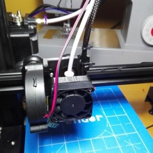 cr 10 ender 2 3 creality single blower 50mmx15 tool fan duct cr-10 cr10 3d printer parts 3d print model - Mito3D