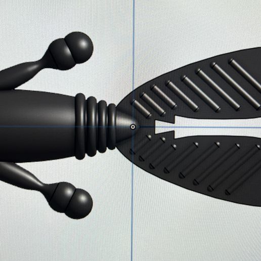 crab bait fishing decoy 3D print model - Mito3D