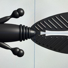 Granchio esca pesca 3d print model - Mito3D