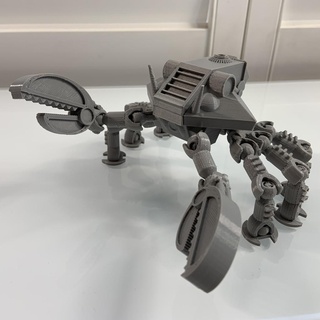 yengeç mk1 balmumu Yengeç mekanik robot oyuncak inşaat oyuncaklar 3d print model - Mito3D
