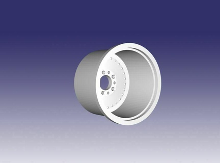 cragar sst arrastrar ruedas rueda 3d print model - Mito3D