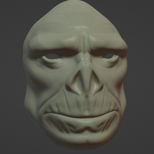brama bruto maschera 3d print model - Mito3D
