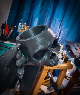 craneo tazza casa tazze cranio tu 3d print model - Mito3D