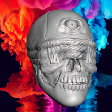 cráneo manhattan 3d print model - Mito3D