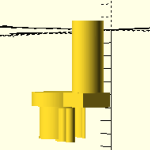 crank decameter aracı metre 3D print model - Mito3D