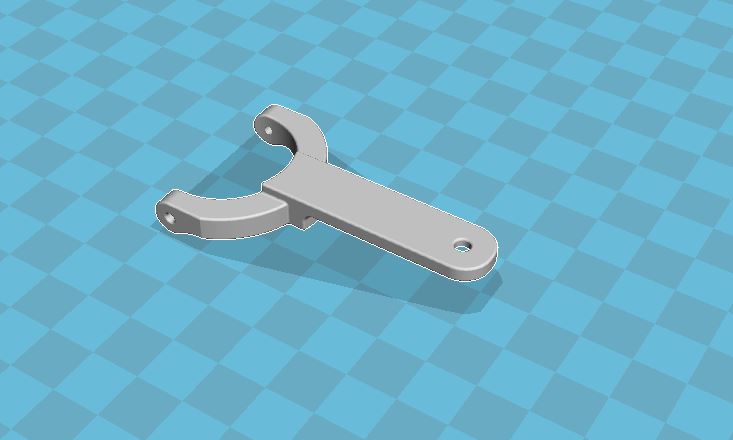 crank handle odin speedloader copy airsoft 3D print model - Mito3D