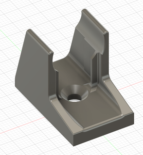 crank lock roller shutter rolling handle component clip 3d print model - Mito3D