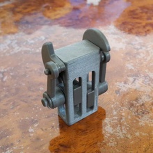 crank rod mechanism various link keychain robotics 3d print model - Mito3D