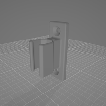 crank support handle 3d print model - Mito3D