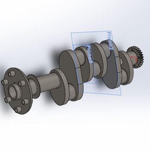 crankshaft engine continental aviation tool plan 3d print model - Mito3D