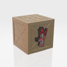 crash bandicoot interruttore cartuccia Astuccio guaina collezione nintendo tnt nitro fan 3d print model - Mito3D