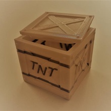crash bandicoot tnt-Schalter cartridge case Spiel - Schalter nintendo tnt Patrone 3d print model - Mito3D