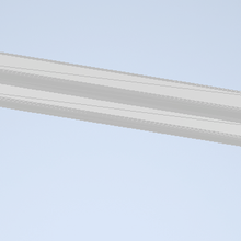 crash barrier architecture highway motorway freeway guardrail safety slide 3d print model - Mito3D