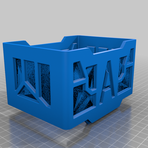 crate extension 150 scale containers 3D print model - Mito3D