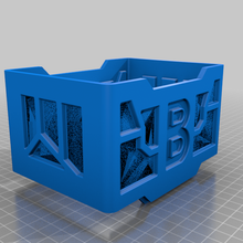 crate extension 150 scale containers 3d print model - Mito3D