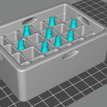 crate milk 3d print model - Mito3D