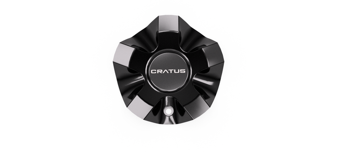 cratus central rim cap wheel 3d print model - Mito3D