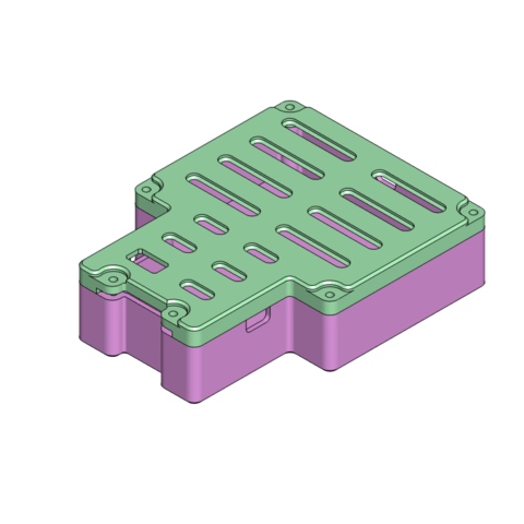 crawler-scaler croce-rc pg4 rc casella di grande esc rx lightmodul gioco dr-knut cross-rc cross-rc-pg4 rc-box trasmettitore crawler scaler scalertruck speedstar regler fahrtenregler t-plug 3D print model - Mito3D