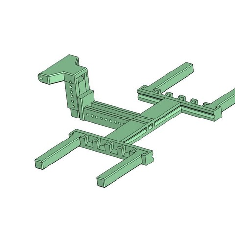 paletli ölçekleyici rc araba kamyon çekici araç gövde oyun rc4wd römork hitch hilux çapraz mojave-2 kurtarıcı vücut aracı tfl MFT aksiyal traxxas trailfinder-2 sırasında amewi tamiya gözcülüğünü 3D print model - Mito3D