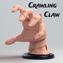 la ricerca per indicizzazione di un artiglio gioco crawlingclaw dnd d&d da tavolo zombie mano dungeon i draghi creatura consiglio 3d print model - Mito3D
