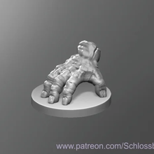 o rastreamento de garra jogo brinquedo tampo mesa masmorras e dragões dnd 3d print model - Mito3D