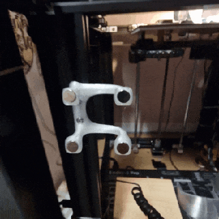 creality 3d pad holder magnets 3d print model - Mito3D
