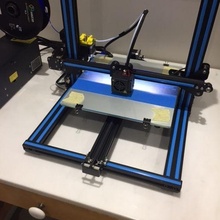creality cr-10 rail light tool 3d printer accessories 3d print model - Mito3D