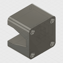 creality cr-10 x-axis motor cover tool 3d printer parts 3d print model - Mito3D