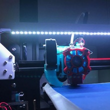 Realität Ender 2 LED Licht Bar Werkzeug 3d Drucker Zubehör 3d print model - Mito3D