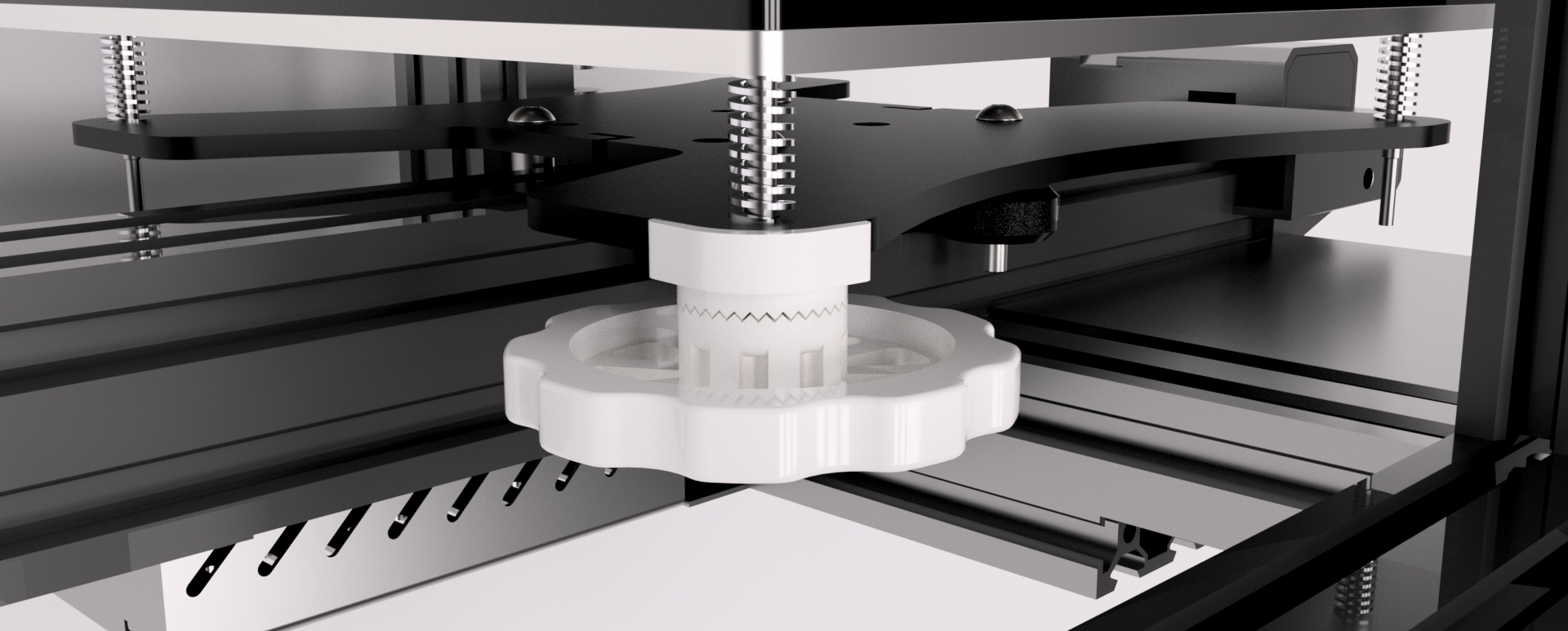 Creality ender 3 yatak ayarlayıcı profesyonel v2 3D print model - Mito3D