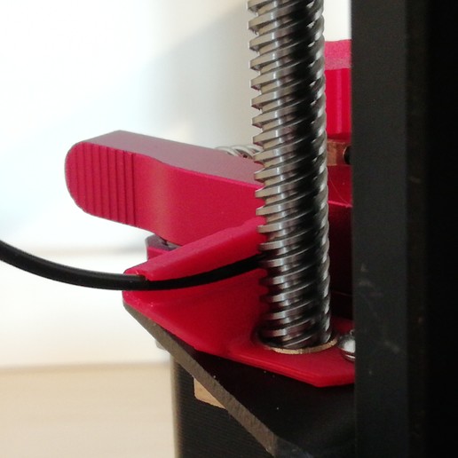 creality ender 3 filament guide gadget upgrade 3d printer 3D print model - Mito3D