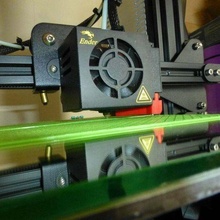 creality ender 3 ugello sfogo raffreddamento fan ender3 modifica 3d_printer_parts 3d print model - Mito3D