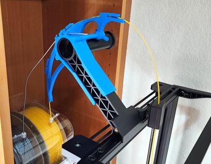 créalité ender 3 s1 pro filament guider sec boîte e3s1pro 3d print model - Mito3D