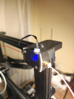 creality ender 3 s1 filament runout sensor holder mount remove 3d print model - Mito3D