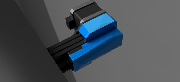 crialidade ender 3 v1 retaguarda motor cobrir bainha eixo impressora esconderijo 3d print model - Mito3D