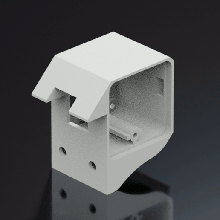 crealidad ender 3 v2 posterior motor cubierta carcasa funda artilugio Pro impresora cache 3d print model - Mito3D