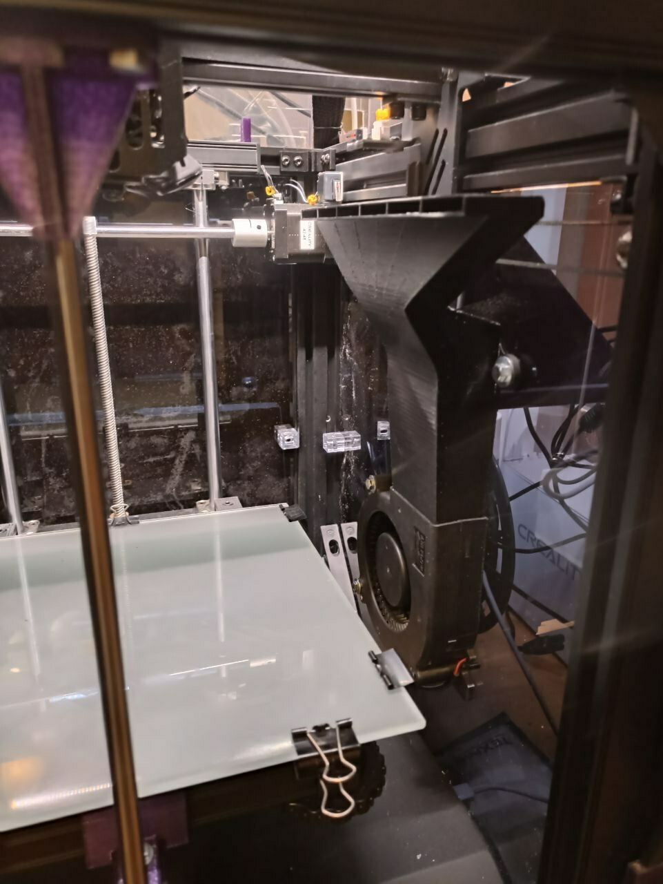Realität Ender 5 s1 Gehege Aktualisierung Ventilator Mauer Werkzeuge endrr5s1 entlüften 3D print model - Mito3D
