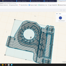 creality fanduct e3 e5 cr10 cr20 3d_printer_parts 3d print model - Mito3D