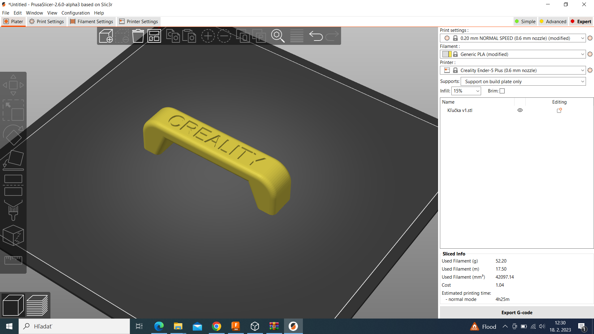 crealidad soporte sencillo impresión 3D print model - Mito3D