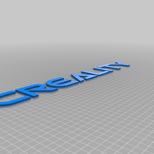creality logo goffrato ender 3 3d_printer_accessories 3D print model - Mito3D