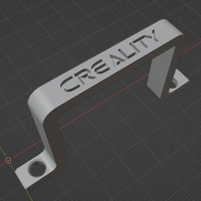 creality power strip bracket 3d print model - Mito3D