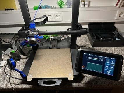 creality sonic pad mount ender 3 s1 pro sonicpad 3d printer accessories 3d print model - Mito3D