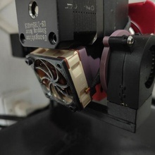 Realität Spinne hotend Ventilator Layerfan Direktantrieb cr10s 3d print model - Mito3D