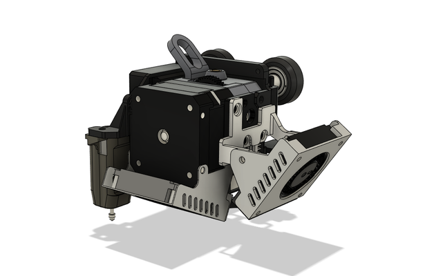 crialidade sprite ventilador duto 4010 ender 3 s1 3d impressora partes 3d print model - Mito3D