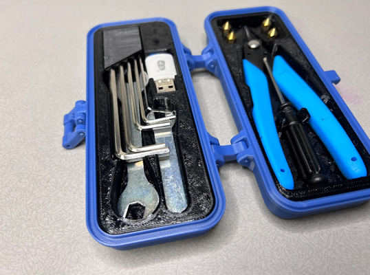 creality tool case - standard ender tools cutter toolbox 3d print model - Mito3D