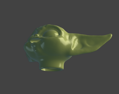 cream cover tooth paste - baby yoda 2 versions baby yoda yoda toothpaste toothpaste thread  3d print model - Mito3D