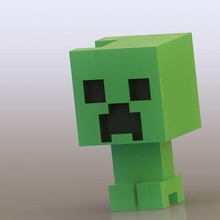 creaper portachiavi gioco Minecraft video giocatore chiave mob 3d print model - Mito3D