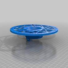 creartech reusable spool carretel reutilizable filament yorealizomicarretel 3d_printer_accessories 3d print model - Mito3D