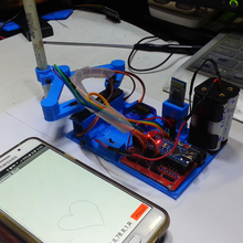 erstellen Roboter doodle auf Ihrem smartphone gadget 3d print model - Mito3D